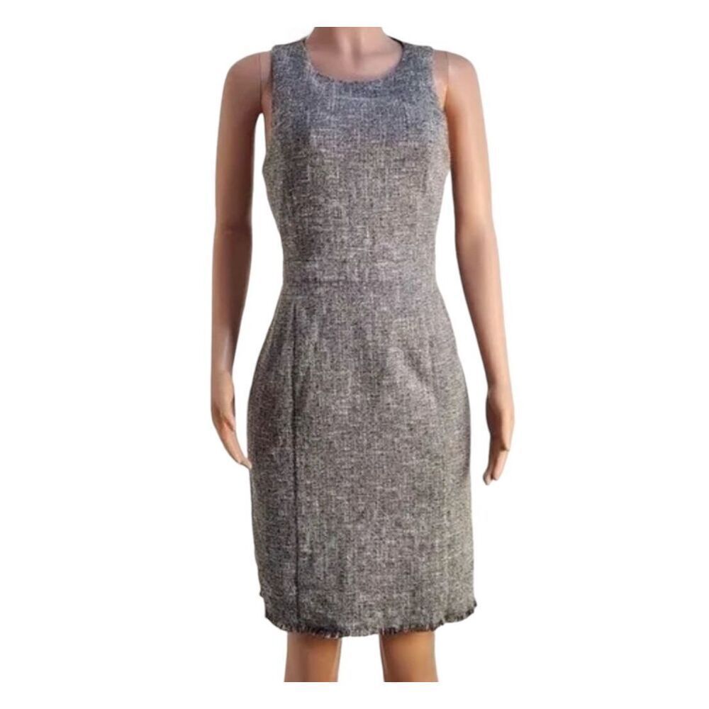 ✨Banana Republic Stretch Boucle Sheath Sz 12 Dress✨ - Picture 5 of 7